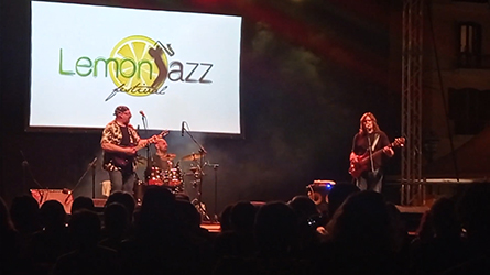 Andrea Braido trio 2023 07 08 live at Lemon Jazz Festival in Sorrento, Italy picture